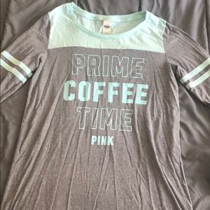 Sleeping T-shirt dress